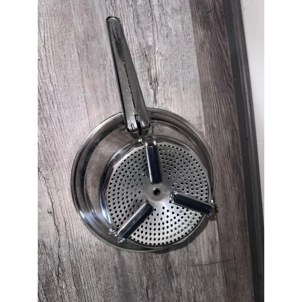 Inox Macina-Legumi Italian Food Mill Stainless Steel 3 Discs 18/10 Puree Sieve